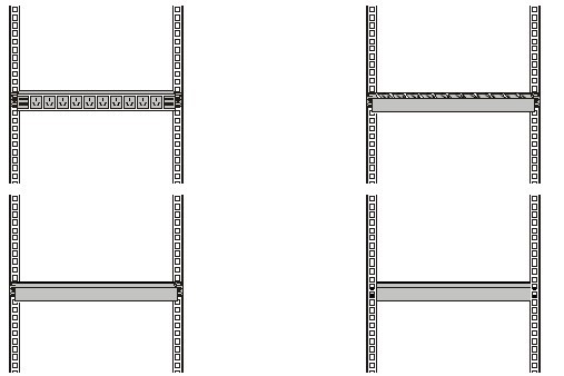 PDU Horizontal installation